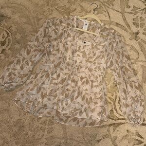 Cabi Couplet Bouse with tank included size medium